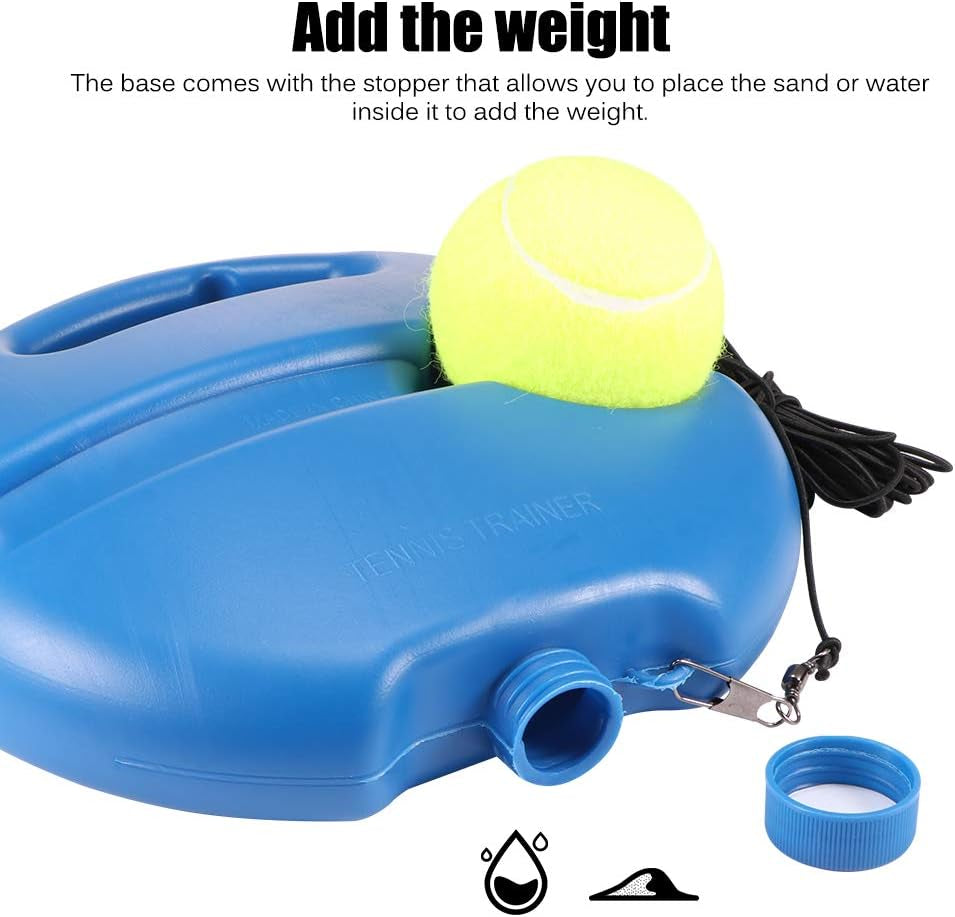 Solotennis Trainer Rebound Ball with String Balls, Portable Tennis Training Tool Suitable for Adults & Kids, Portable Tennis Training Equipment for Beginners Sport Exercise, Tennis Rebounder Kit.