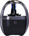 Ferrofluid Speaker Sound Visualizer - Dancing Ferrofluid Display Ferro Fluid, Small Transparent Bluetooth Magnetic Fluid Speaker Birthday Gifts for Men (Black)
