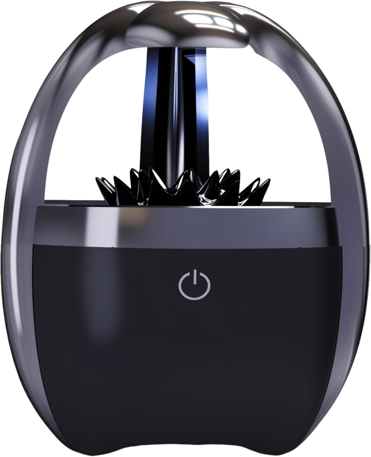Ferrofluid Speaker Sound Visualizer - Dancing Ferrofluid Display Ferro Fluid, Small Transparent Bluetooth Magnetic Fluid Speaker Birthday Gifts for Men (Black)