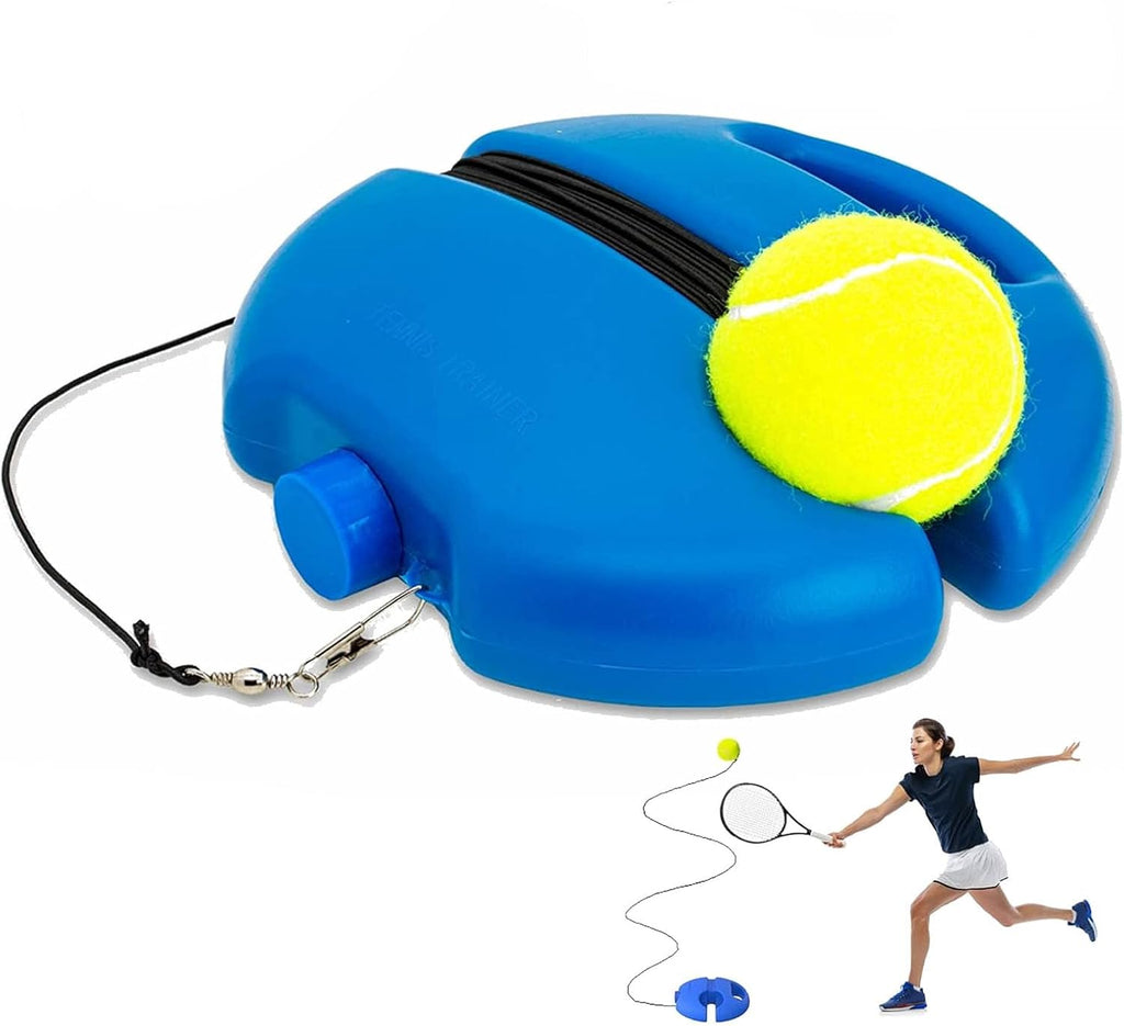 Solotennis Trainer Rebound Ball with String Balls, Portable Tennis Training Tool Suitable for Adults & Kids, Portable Tennis Training Equipment for Beginners Sport Exercise, Tennis Rebounder Kit.